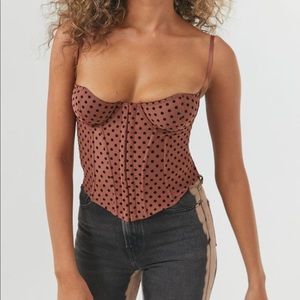 Perfect condition urban outfitters corset top